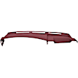 2004 Cadillac Escalade EXT - 2-Piece Kit Dash Cover, Maroon, Molded; Overlay Over Factory Dash,  Includes (1) Dash Cover and (1) Instrument Panel Cover