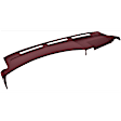 2004 Cadillac Escalade EXT - 2-Piece Kit Dash Cover, Maroon, Molded; Overlay Over Factory Dash,  Includes (1) Dash Cover and (1) Instrument Panel Cover