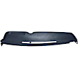 KIT-061224-DC017 2-Piece Kit Dash Cover, Dark Blue, Molded; Overlay Over Factory Dash, Vacu Molded Series, Includes (1) Dash Cover and (1) Instrument Panel Cover