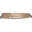 KIT-061224-DC022 2-Piece Kit Dash Cover, Light Brown, Molded; Overlay Over Factory Dash, Vacu Molded Series, Includes (1) Dash Cover and (1) Instrument Panel Cover