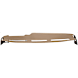 2000 Chevrolet Silverado 2500 - 2-Piece Kit Dash Cover, Light Brown, With Grab Handle; Only Fits Dash With Grab Handle Above Glove Box, Molded; Overlay Over Factory Dash, Vacu Molded Series  Includes (1) Dash Cover and (1) Instrument Panel Cover