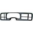 KIT-061224-DC044 2-Piece Kit Dash Cover, Slate Gray, Molded; Overlay Over Factory Dash, Vacu Molded Series, Includes (1) Dash Cover and (1) Instrument Panel Cover