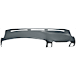 KIT-061224-DC044 2-Piece Kit Dash Cover, Slate Gray, Molded; Overlay Over Factory Dash, Vacu Molded Series, Includes (1) Dash Cover and (1) Instrument Panel Cover