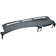 KIT-061224-DC044 2-Piece Kit Dash Cover, Slate Gray, Molded; Overlay Over Factory Dash, Vacu Molded Series, Includes (1) Dash Cover and (1) Instrument Panel Cover