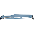 KIT-061224-DC051 2-Piece Kit Dash Cover, Light Blue, Molded; Overlay Over Factory Dash, Vacu Molded Series, Includes (1) Dash Cover and (1) Instrument Panel Cover