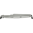 KIT-061224-DC053 2-Piece Kit Dash Cover, Light Gray, Molded; Overlay Over Factory Dash, Vacu Molded Series, Includes (1) Dash Cover and (1) Instrument Panel Cover