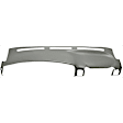 2003 Chevrolet Silverado 1500 - 2-Piece Kit Dash Cover, Medium Gray, Molded; Overlay Over Factory Dash, With Grab Handle; Only Fits Dash With Grab Handle Above Glove Box, Vacu Molded Series Includes (1) Dash Cover and (1) Instrument Panel Cover