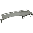 2003 Chevrolet Silverado 1500 - 2-Piece Kit Dash Cover, Medium Gray, Molded; Overlay Over Factory Dash, With Grab Handle; Only Fits Dash With Grab Handle Above Glove Box, Vacu Molded Series Includes (1) Dash Cover and (1) Instrument Panel Cover