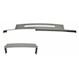 1993 Chevrolet C1500 - 2-Piece Kit Dash Cover, Light Gray, Molded; Overlay Over Factory Dash, Vacu Molded Series Includes (1) Dash Cover and (1) Instrument Panel Cover
