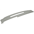 1993 Chevrolet C1500 - 2-Piece Kit Dash Cover, Light Gray, Molded; Overlay Over Factory Dash, Vacu Molded Series Includes (1) Dash Cover and (1) Instrument Panel Cover