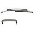 1993 Chevrolet C1500 - 2-Piece Kit Dash Cover, Medium Gray, Molded; Overlay Over Factory Dash, Vacu Molded Series Includes (1) Dash Cover and (1) Instrument Panel Cover