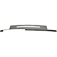 1993 Chevrolet C1500 - 2-Piece Kit Dash Cover, Medium Gray, Molded; Overlay Over Factory Dash, Vacu Molded Series Includes (1) Dash Cover and (1) Instrument Panel Cover