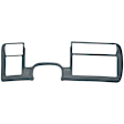 KIT-061224-DC089 2-Piece Kit Dash Cover, Slate Gray, Molded; Overlay Over Factory Dash, Vacu Molded Series, Includes (1) Dash Cover and (1) Instrument Panel Cover