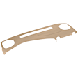 2002 Chevrolet S10 - 2-Piece Kit Dash Cover, Light Brown, Molded; Overlay Over Factory Dash, Vacu Molded Series Includes (1) Dash Cover and (1) Instrument Panel Cover