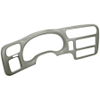 2000 Chevrolet S10 - 2-Piece Kit Dash Cover, Light Gray, Molded; Overlay Over Factory Dash, Vacu Molded Series Includes (1) Dash Cover and (1) Instrument Panel Cover