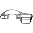 KIT-061224-DC131 2-Piece Kit Dash Cover, Neutral, Molded; Overlay Over Factory Dash, Vacu Molded Series, Includes (1) Dash Cover and (1) Instrument Panel Cover