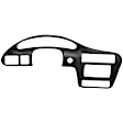 2003 Chevrolet Cavalier - 2-Piece Kit Dash Cover, Black, Molded; Overlay Over Factory Dash, Vacu Molded Series Includes (1) Dash Cover and (1) Instrument Panel Cover