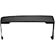 1991 Chevrolet S10 Blazer - 2-Piece Kit Dash Cover, Black, Molded; Overlay Over Factory Dash, With Side Vents Cut Out, Vacu Molded Series Includes (1) Dash Cover and (1) Instrument Panel Cover