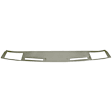 1989 Chevrolet S10 Blazer - 2-Piece Kit Dash Cover, Taupe Gray, Molded; Overlay Over Factory Dash, Without Side Vents Cut Out, Vacu Molded Series Includes (1) Dash Cover and (1) Instrument Panel Cover
