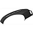 2003 Ford F-150 - 2-Piece Kit Dash Cover, Black, Molded; Overlay Over Factory Dash, Vacu Molded Series Includes (1) Dash Cover and (1) Instrument Panel Cover