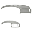 2003 Ford F-150 - 2-Piece Kit Dash Cover, Light Gray, Molded; Overlay Over Factory Dash, Vacu Molded Series Includes (1) Dash Cover and (1) Instrument Panel Cover