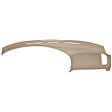 1997 Ford F-150 - 2-Piece Kit Dash Cover, Medium Brown, Molded, Overlay Over Factory Dash, Vacu Molded Series, includes (1) Dash Cover and (1) Instrument Panel Cover