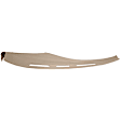 1997 Ford F-150 - 2-Piece Kit Dash Cover, Medium Brown, Molded, Overlay Over Factory Dash, Vacu Molded Series, includes (1) Dash Cover and (1) Instrument Panel Cover
