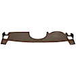 KIT-061224-DC214 2-Piece Kit Dash Cover, Dark Brown, Molded; Overlay Over Factory Dash, Includes (1) Dash Cover and (1) Instrument Panel Cover