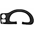 KIT-061224-DC229 2-Piece Kit Dash Cover, Black, Includes (1) Interior Trim Kit and (1) Instrument Panel Cover