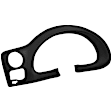 KIT-061224-DC229 2-Piece Kit Dash Cover, Black, Includes (1) Interior Trim Kit and (1) Instrument Panel Cover