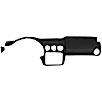 KIT-061224-DC229 2-Piece Kit Dash Cover, Black, Includes (1) Interior Trim Kit and (1) Instrument Panel Cover
