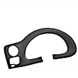 KIT-061224-DC237 Dark Gray, ABS Plastic, Instrument Panel Cover Kit