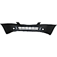 4-Piece Kit Front Primed Bumper Cover, Sedan, Includes (1) Bumper Cover, (1) Grille, and (2) Headlight