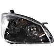 4-Piece Kit Front Primed Bumper Cover, Sedan, Includes (1) Bumper Cover, (1) Grille, and (2) Headlight