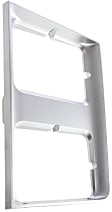 1987 Chevrolet R20 - 3-Piece Kit Grille, Silver, For Models With Chrome ,  Includes (1) Grille and (2) Headlight Door