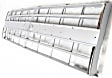 1987 Chevrolet R20 - 3-Piece Kit Grille, Silver, For Models With Chrome ,  Includes (1) Grille and (2) Headlight Door