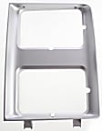 1987 Chevrolet R20 - 3-Piece Kit Grille, Silver, For Models With Chrome ,  Includes (1) Grille and (2) Headlight Door