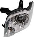 2008 Ford Explorer Sport Trac - 2-Piece Kit Driver Side Halogen Headlight, With bulb(s), OE Replacement,  Includes (1) Fog Light and (1) Headlight