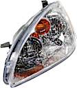 2004 Nissan Altima - 2-Piece Kit Driver Side Halogen Headlight, With bulb(s), OE Replacement,  Includes (1) Fog Light and (1) Headlight
