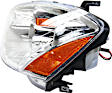 2004 Nissan Altima - 2-Piece Kit Driver Side Halogen Headlight, With bulb(s), OE Replacement,  Includes (1) Fog Light and (1) Headlight