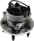 6-Piece Kit Front, Driver and Passenger Side Suspension Kit, Includes (2) Sway Bar Link, (2) Tie Rod End, and (2) Wheel Hub