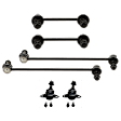 2011 Volvo XC90 - 6-Piece Kit Front Suspension Kit,  Includes (2) Ball Joint and (4) Sway Bar Link
