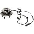 6-Piece Kit Front, Driver and Passenger Side Suspension Kit, Includes (2) Sway Bar Link, (2) Tie Rod End, and (2) Wheel Hub