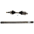 2-Piece Kit Front, Passenger Side Suspension Kit, Includes (1) Axle Assembly and (1) Axle Shaft