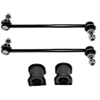 3-Piece Kit Front Suspension Kit, Includes (1) Sway Bar Bushing and (2) Sway Bar Link