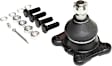 6-Piece Kit Front, Driver and Passenger Side Suspension Kit, Includes (4) Ball Joint and (2) Sway Bar Link