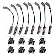 2004 Chevrolet Silverado 3500 - 16-Piece Kit Spark Plug Wire, Old Body Style, 16-Piece Kit,  Includes (8) Ignition Coil and (1) Spark Plug Wire