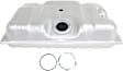 1996 Ford F-150 Special - 2-Piece Kit Galvanized Steel Fuel Tank, For vehicles with 18 gallon Tanks only, Behind Rear Axle, 34-3/4 x 27 x 7-7/8, Lock Ring Kit Included, 18 gallons / 68 liters, GAS, Includes (1) Fuel Pump and (1) Fuel Tank