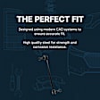 6-Piece Kit Front, Driver and Passenger Side, Outer and Inner Sway Bar Link, Includes (2) Sway Bar Link and (4) Tie Rod End