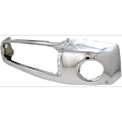2011 Toyota Tundra - 4-Piece Kit Front, Driver and Passenger Side, Outer Bumper, Chrome,  Includes (1) Bumper, (2) Bumper Retainer, and (1) Valance